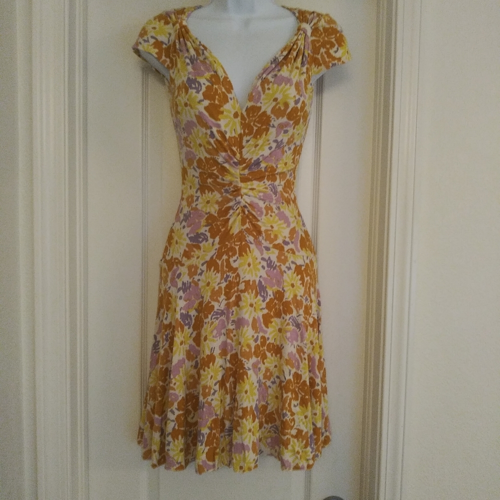 Free People Floral Soft Stretchy Dress